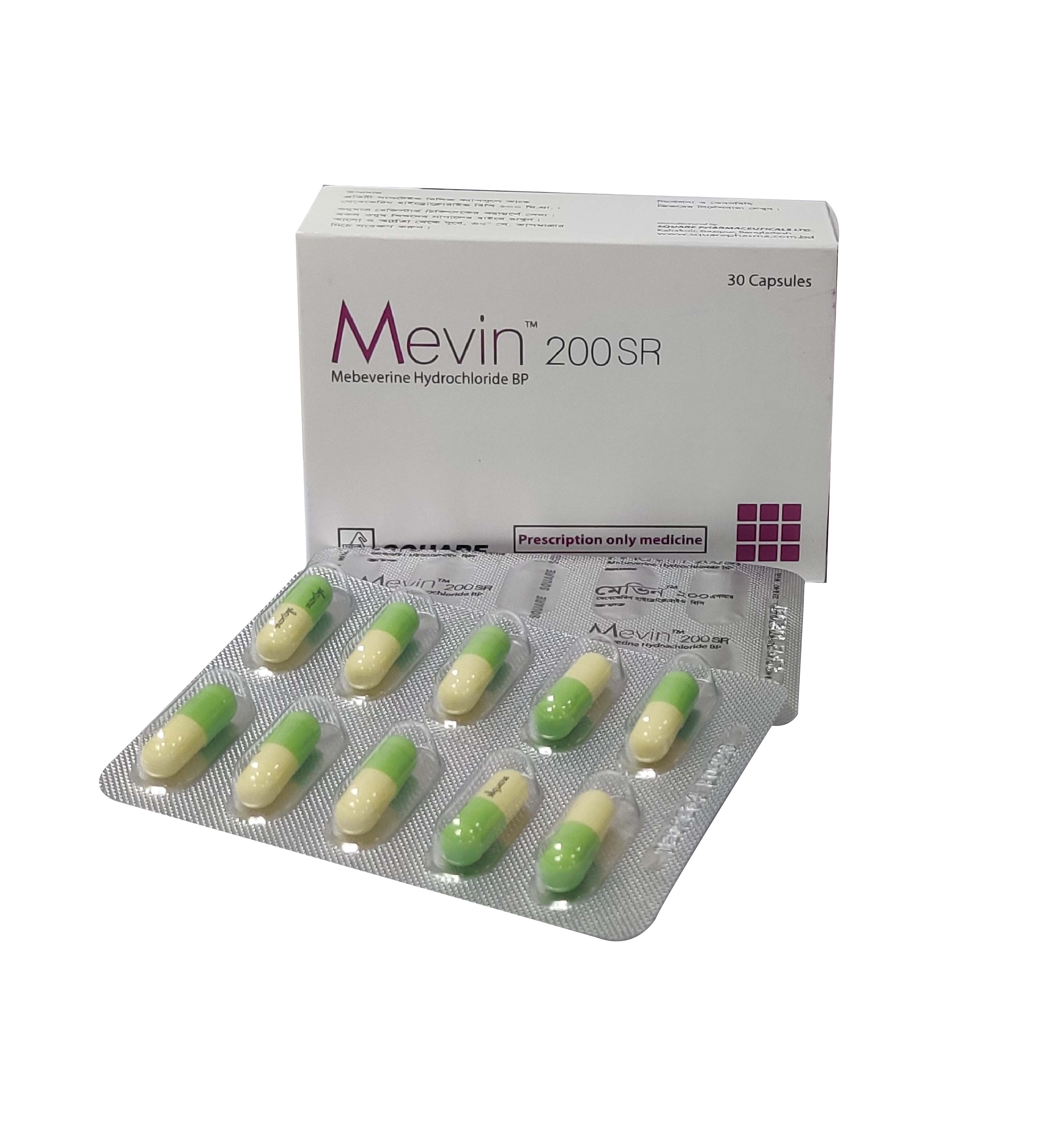 Picture of Tablet Mevin SR 200mg
